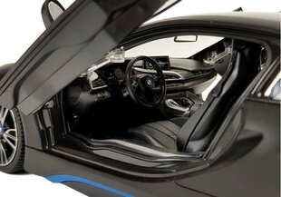 Nuotoliniu būdu valdomas automobilis Rastar BMW i8, juodas kaina ir informacija | Žaislai berniukams | pigu.lt