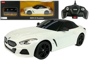 Nuotoliniu būdu valdomas automobilis BMW Z4 Roadster, 1:18, baltas kaina ir informacija | Žaislai berniukams | pigu.lt