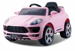 Vaikiškas vienvietis elektromobilis Coronet S, rožinis kaina ir informacija | Elektromobiliai vaikams | pigu.lt