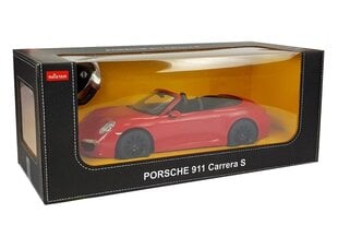 Машина Porsche 911 на дистанционном управлении, 1:14, красная цена и информация | Игрушки для мальчиков | pigu.lt