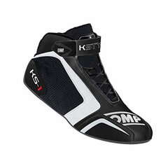 Lenktynių batai OMP KS-1 Juoda (Dydis 41) kaina ir informacija | Moto batai | pigu.lt