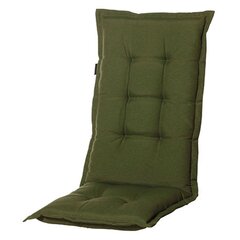 Madison Pagalvėlė kėdei su žemu atlošu Panama, 105x50 cm, žalia kaina ir informacija | Pagalvės, užvalkalai, apsaugos | pigu.lt