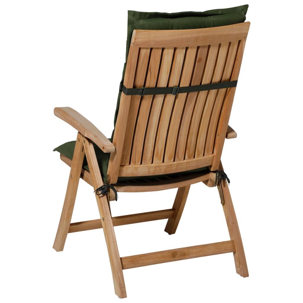 Madison Pagalvėlė kėdei su žemu atlošu Panama, 105x50 cm, žalia цена и информация | Pagalvės, užvalkalai, apsaugos | pigu.lt