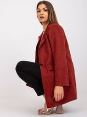 Женское темно-красное пальто Blazer цена и информация | Женские пиджаки | pigu.lt
