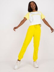 Женские спортивные штаны, желтые  цена и информация | Спортивная одежда для женщин | pigu.lt
