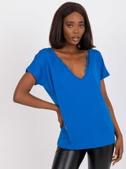 Marškinėliai moterims Variant 177349, mėlyni kaina ir informacija | Marškinėliai moterims | pigu.lt
