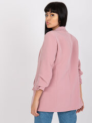 Женский блейзер нежно-розового цвета цена и информация | Женские пиджаки | pigu.lt