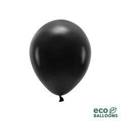 Eco balionai 26 cm, juodi, 100vnt kaina ir informacija | Balionai | pigu.lt