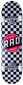 RAD Checkers Complete riedlentė, juoda kaina ir informacija | Riedlentės | pigu.lt