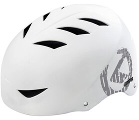 Шлем 58-61 см (M/L), цвет: белый матовый, BMX/Dirt model Kellys Jumper (0813167) 0111 цена и информация | Шлемы | pigu.lt