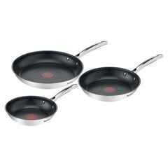 Tefal Pan-Set PanSet Duetto+ 3 Pans 20 24 28cm (G732S3) цена и информация | Cковородки | pigu.lt