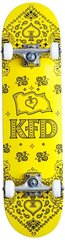 Riedlentė 77.5" KFD Bandana Complete, geltona kaina ir informacija | Riedlentės | pigu.lt