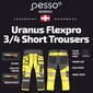 Darbo bridžai Pesso URANUS Flexpro 135 geltoni | KB135G цена и информация | Darbo rūbai | pigu.lt