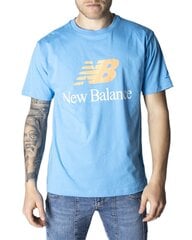 Футболка мужская New Balance, синяя цена и информация | Мужские футболки | pigu.lt