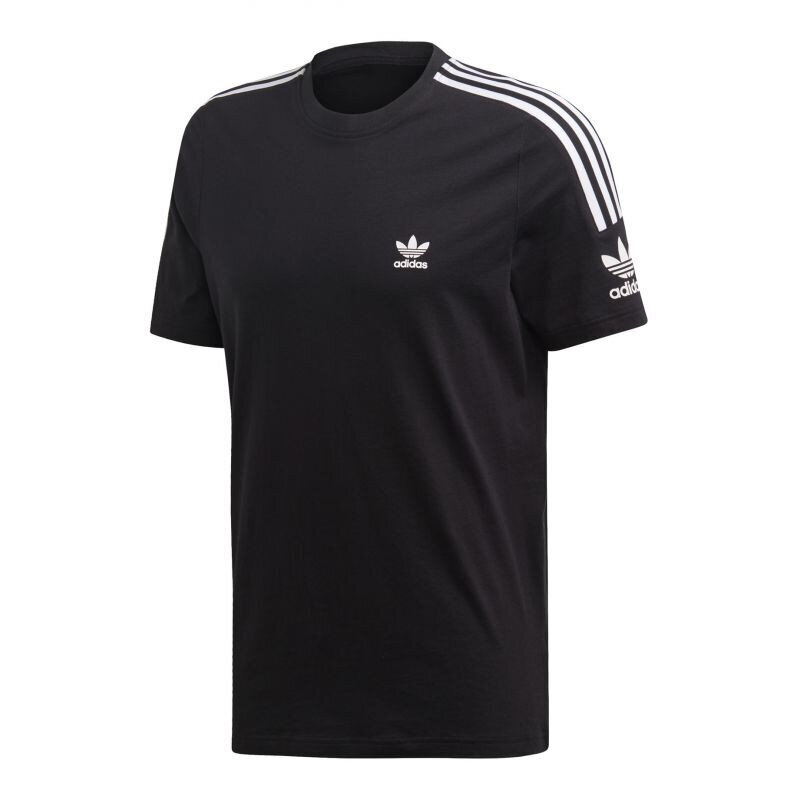 Marškinėliai moterims Adidas Originals Tech Tee ED6116, juodi kaina ir informacija | Marškinėliai moterims | pigu.lt