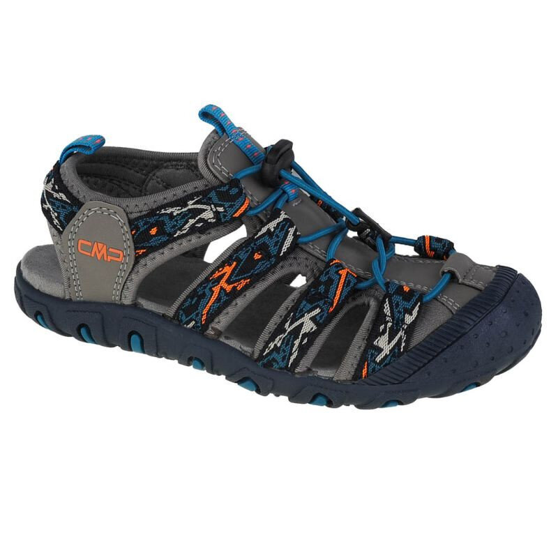 Basutės vaikams CMP Sahiph Hiking Sandal Jr 30Q952446UE, pilkos kaina ir informacija | Basutės vaikams | pigu.lt