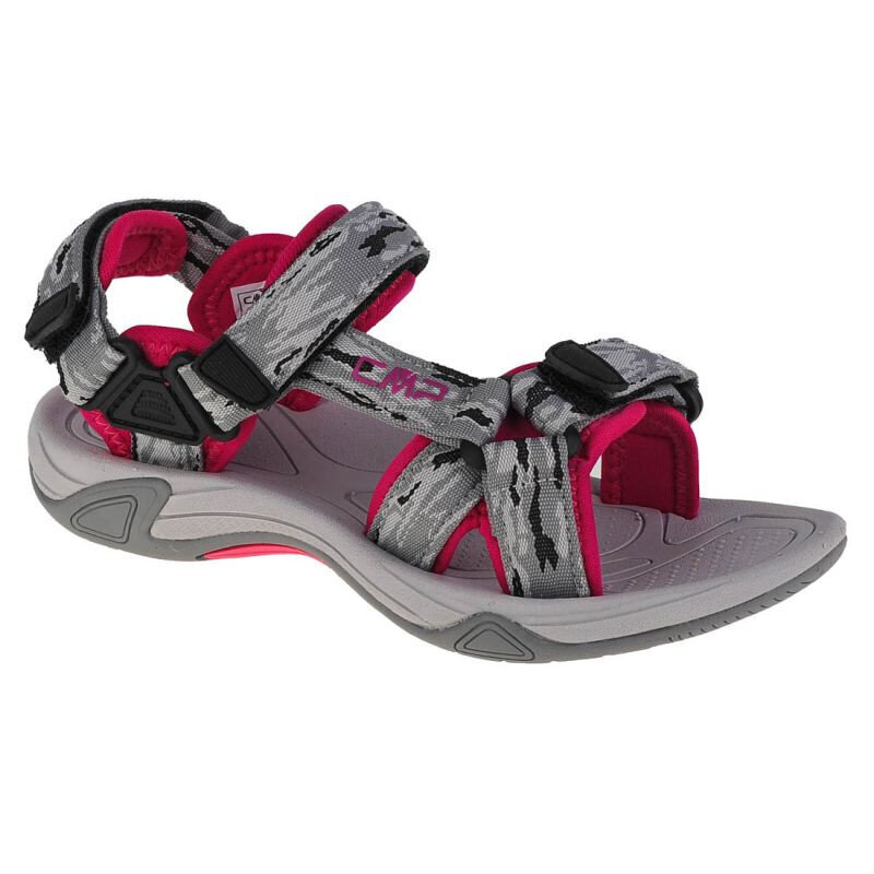 Basutės vaikams CMP Hamal Hiking Sandal Jr 38Q995451UL, pilkos kaina ir informacija | Basutės vaikams | pigu.lt