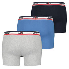 Trumpikės vyrams Levi's Boxer 3 Pairs Briefs M 371490713, 3 vnt. цена и информация | Мужские трусы | pigu.lt