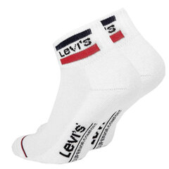Levi's unisex kojinės, baltos spalvos kaina ir informacija | Vyriškos kojinės | pigu.lt