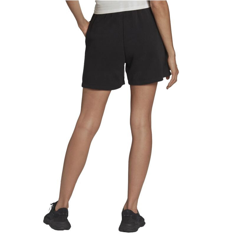 Šortai moterims Adidas Adicolor Essentials French Terry Shorts W HC0630, juodi kaina ir informacija | Moteriški šortai | pigu.lt
