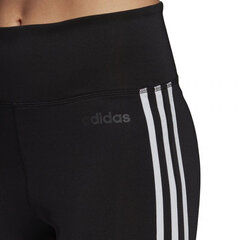 Sportinės kelnės moterims Adidas W D2M 3S HR LT DU2040, juodos цена и информация | Спортивная одежда для женщин | pigu.lt