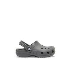 Crocs™ šlepetės vaikams Classic Clog Kid's 166030, pilkos цена и информация | Детские тапочки, домашняя обувь | pigu.lt