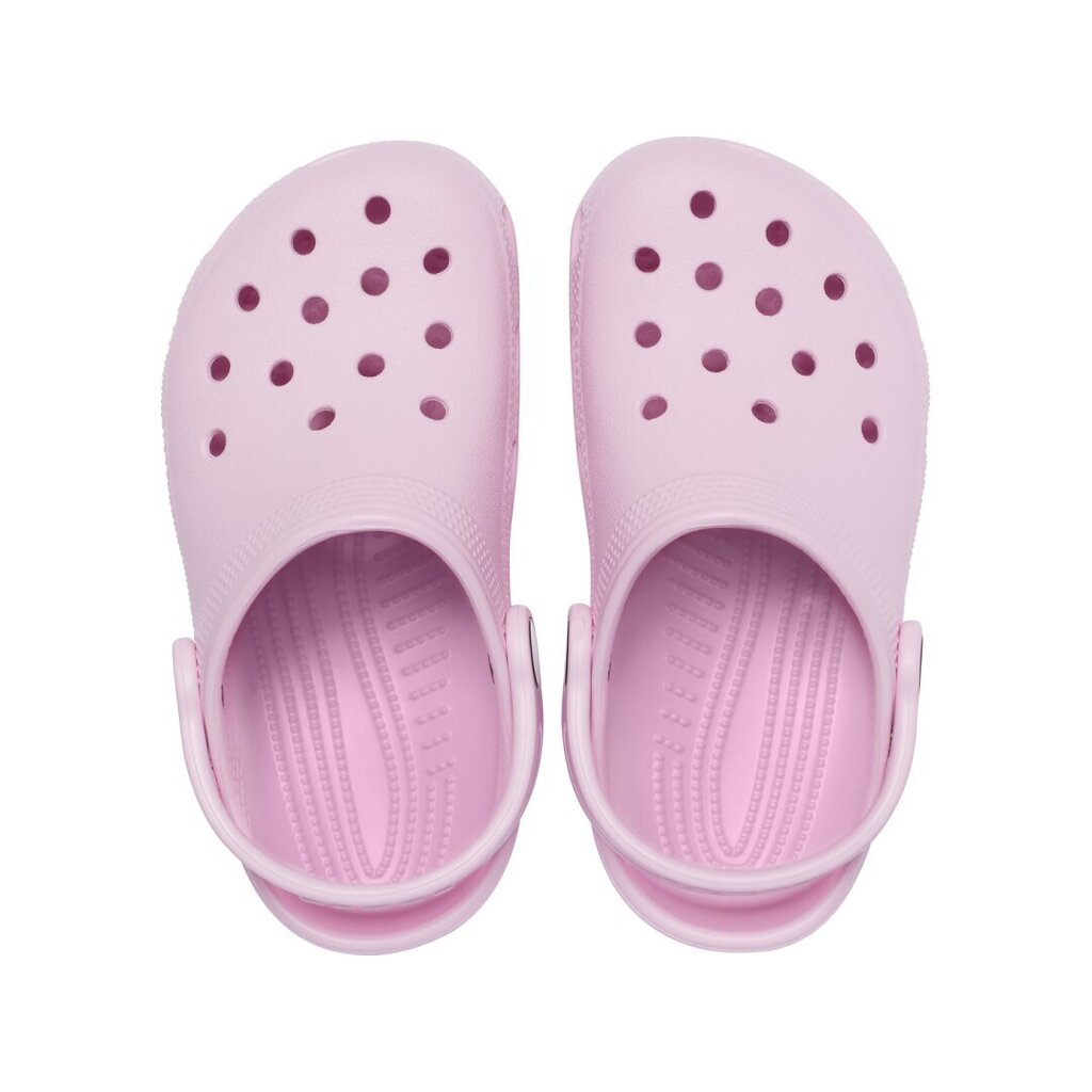 Crocs™ šlepetės vaikams Classic Clog Kid's 166120, rožinės kaina ir informacija | Šlepetės, kambario avalynė vaikams | pigu.lt