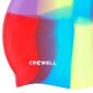 Plaukimo kepuraitė Crowell Multi Flame spalvota col.10 kaina ir informacija | Plaukimo kepuraitės | pigu.lt
