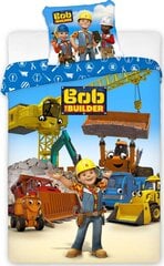 Patalynės komplektas Bob The Builder, 100x140, 2 dalių kaina ir informacija | Patalynė kūdikiams, vaikams | pigu.lt