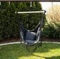 Hamakas - braziliška tamsiai pilka kėdė, 150x120 cm цена и информация | Hamakai | pigu.lt