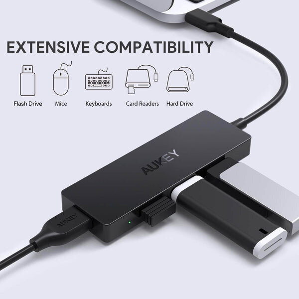 AUKEY CB-C64 цена и информация | Adapteriai, USB šakotuvai | pigu.lt