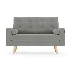 Sofa Homede Mandi 2P, pilka kaina ir informacija | Sofos | pigu.lt