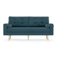 Sofa Homede Mandi 3P, mėlyna