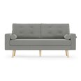 Sofa Homede Mandi 3P, pilka