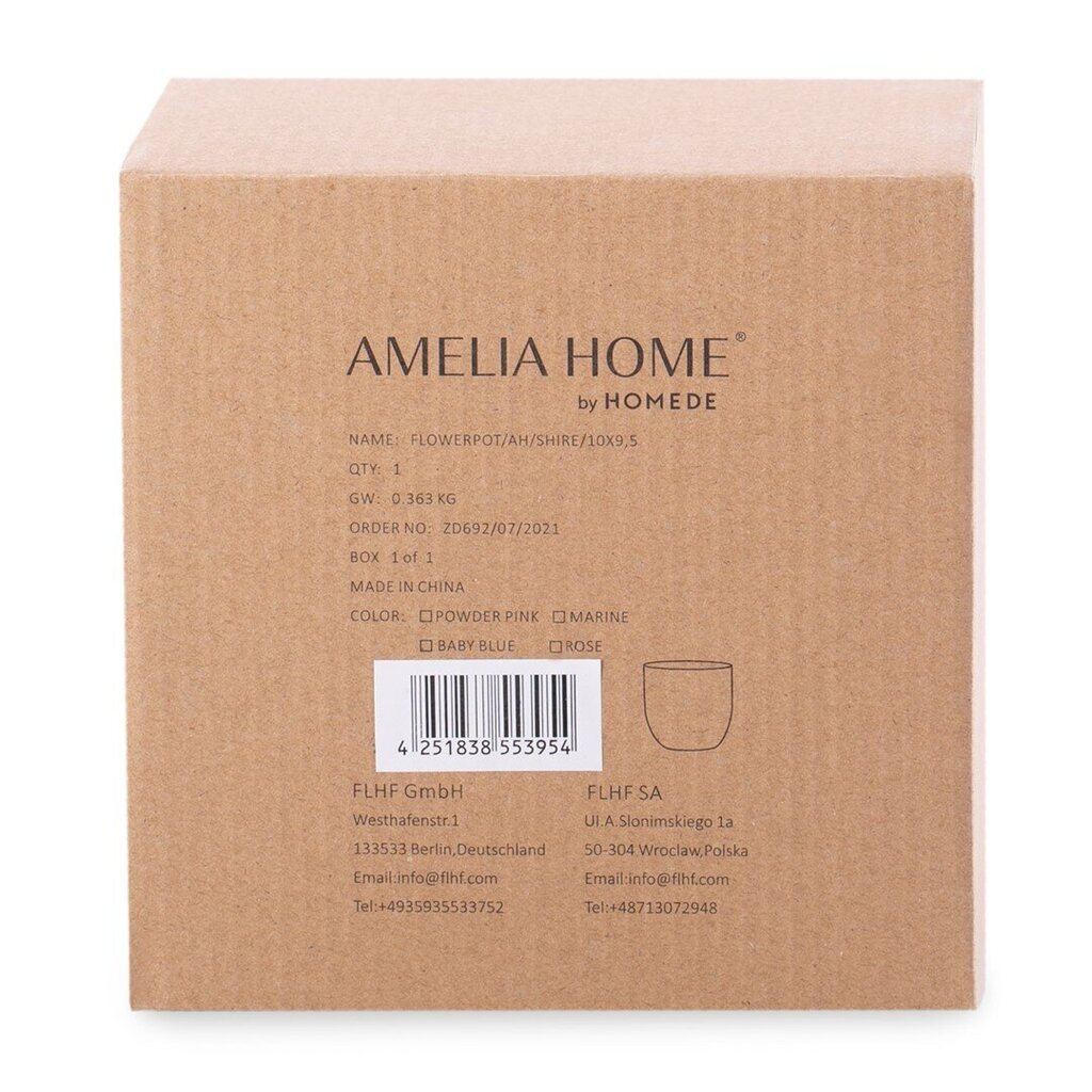 Žvakidė AmeliaHome 10x9,8 cm цена и информация | Žvakės, Žvakidės | pigu.lt