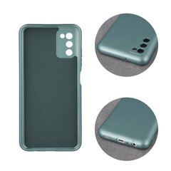 Metallic case for Samsung Galaxy A53 5G green kaina ir informacija | Telefono dėklai | pigu.lt