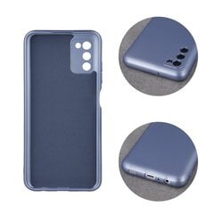 Metallic case for Samsung Galaxy A53 5G light blue kaina ir informacija | Telefono dėklai | pigu.lt