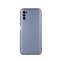 Metallic case for Samsung Galaxy A53 5G light blue kaina ir informacija | Telefono dėklai | pigu.lt