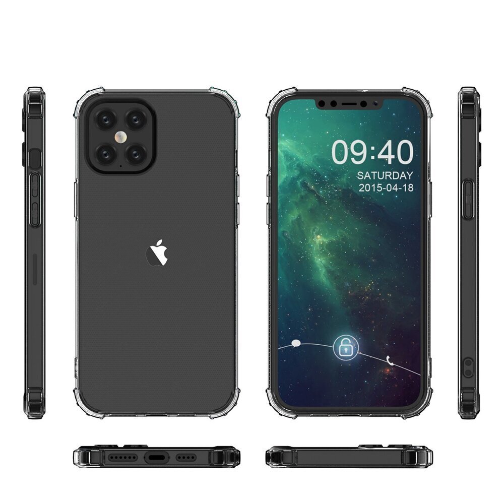 Anti Shock 1,5mm case, skirtas Samsung Galaxy A71, skaidrus цена и информация | Telefono dėklai | pigu.lt