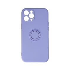 Finger Grip Case, skirtas Samsung Galaxy A12 / M12, violetinis kaina ir informacija | Telefono dėklai | pigu.lt