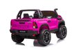 Dvivietis elektromobilis vaikams Toyota Hilux DK-HL850, rožinis kaina ir informacija | Elektromobiliai vaikams | pigu.lt