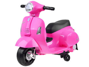 Vaikiškas elektrinis motociklas Vespa, rožinis kaina ir informacija | Elektromobiliai vaikams | pigu.lt
