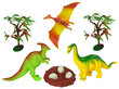 Didelis dinozaurų rinkinys kaina ir informacija | Žaislai berniukams | pigu.lt
