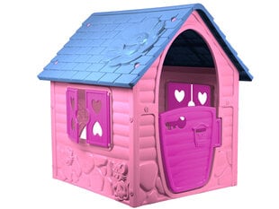 Детский садовый домик, розовый цена и информация | Детские игровые домики | pigu.lt