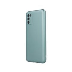 Metallic case, skirtas Samsung Galaxy S22 Ultra, žalias kaina ir informacija | Telefono dėklai | pigu.lt