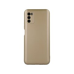 Metallic чехол для Samsung Galaxy S22 gold цена и информация | Чехлы для телефонов | pigu.lt