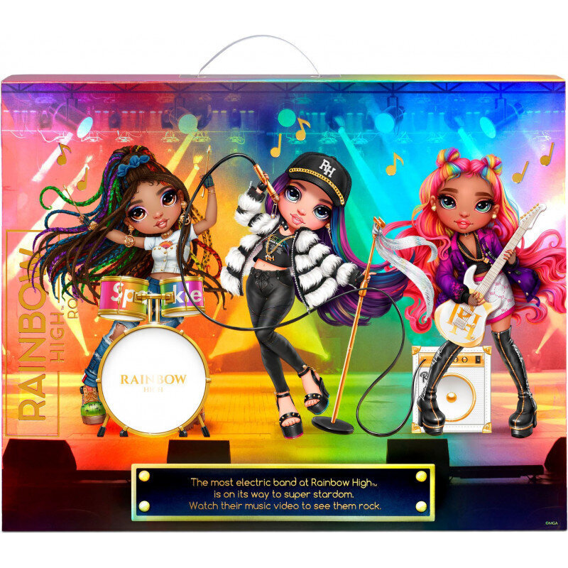 Lėlė Rainbow High! Rockstars - Special Edition - Carmen Major kaina ir informacija | Žaislai mergaitėms | pigu.lt