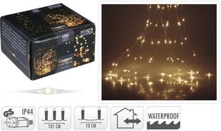 Girliandų užuolaida Silverwire, 100 LED kaina ir informacija | Girliandos | pigu.lt