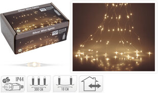 Girliandų užuolaida Silverwire, 300 LED kaina ir informacija | Girliandos | pigu.lt