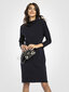 Medvilninė suknelė aukštu kaklu Tessita T290, tamsiai mėlyna kaina ir informacija | Suknelės | pigu.lt